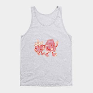 Strawberry milk Tank Top